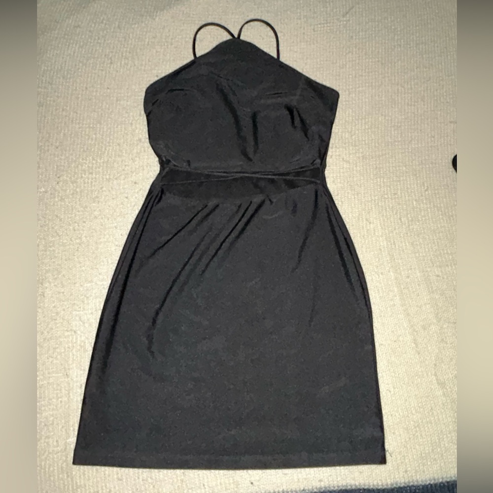 Black Windsor dress